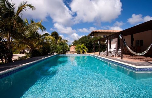 Kas Vis with private pool in the upscale area of Punt Vierkant