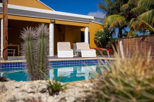 Kas Hoi with a mature palm garden and a delightful private pool