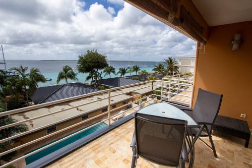 Seaside Apartment Flamingo with sea view and communal pool
