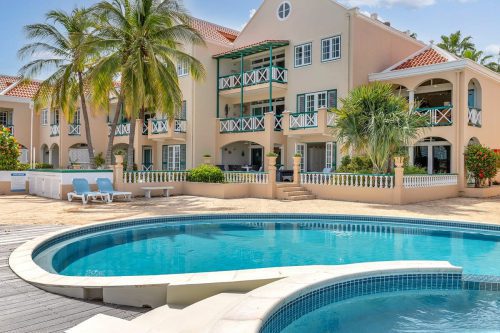 Port Bonaire Reef A601 met zeezicht vanaf het terras