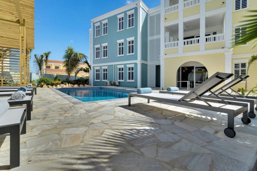 Kas Ereda with pool and view of the sun terrace