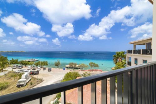 Bonaire Beach Apartments 14 with spectacular sea views and beautiful sunsets every evening
