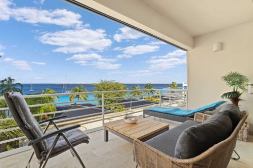 Seaside Apartment Flamingo 305 met zeezicht en gemeenschappelijk zwembad
